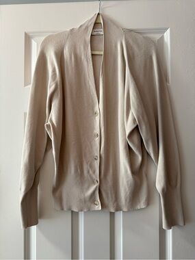 Babaton Cream Button-Front Women's Cardigan